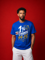 T-shirt classique unisexe - 1% de chance. 99% de fé