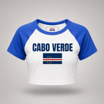 Cabo Verde Crop Top - Blue Sport Edition (Women)