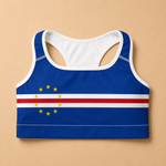 Soutien de Desporto Bandeira de Cabo Verde - Mulher