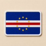 Autocollants - Drapeau Cabo Verde