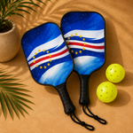 Kit de pickleball - Drapeau Cabo Verde
