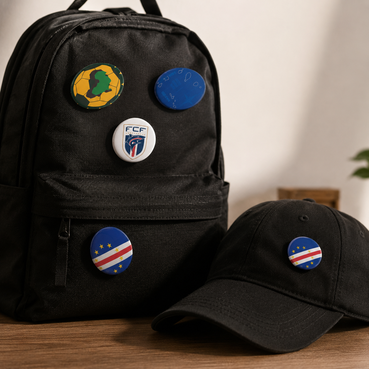 Cabo Verde Pins - Supporter Pack (5 pieces)