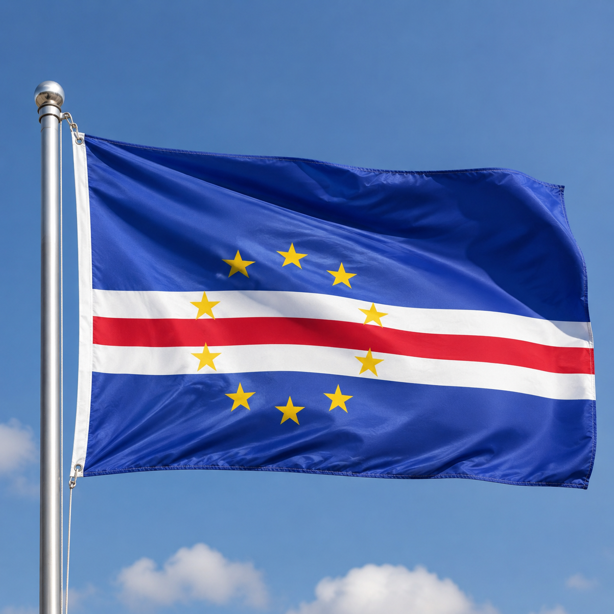 Cabo Verde Flag - Supporter Edition