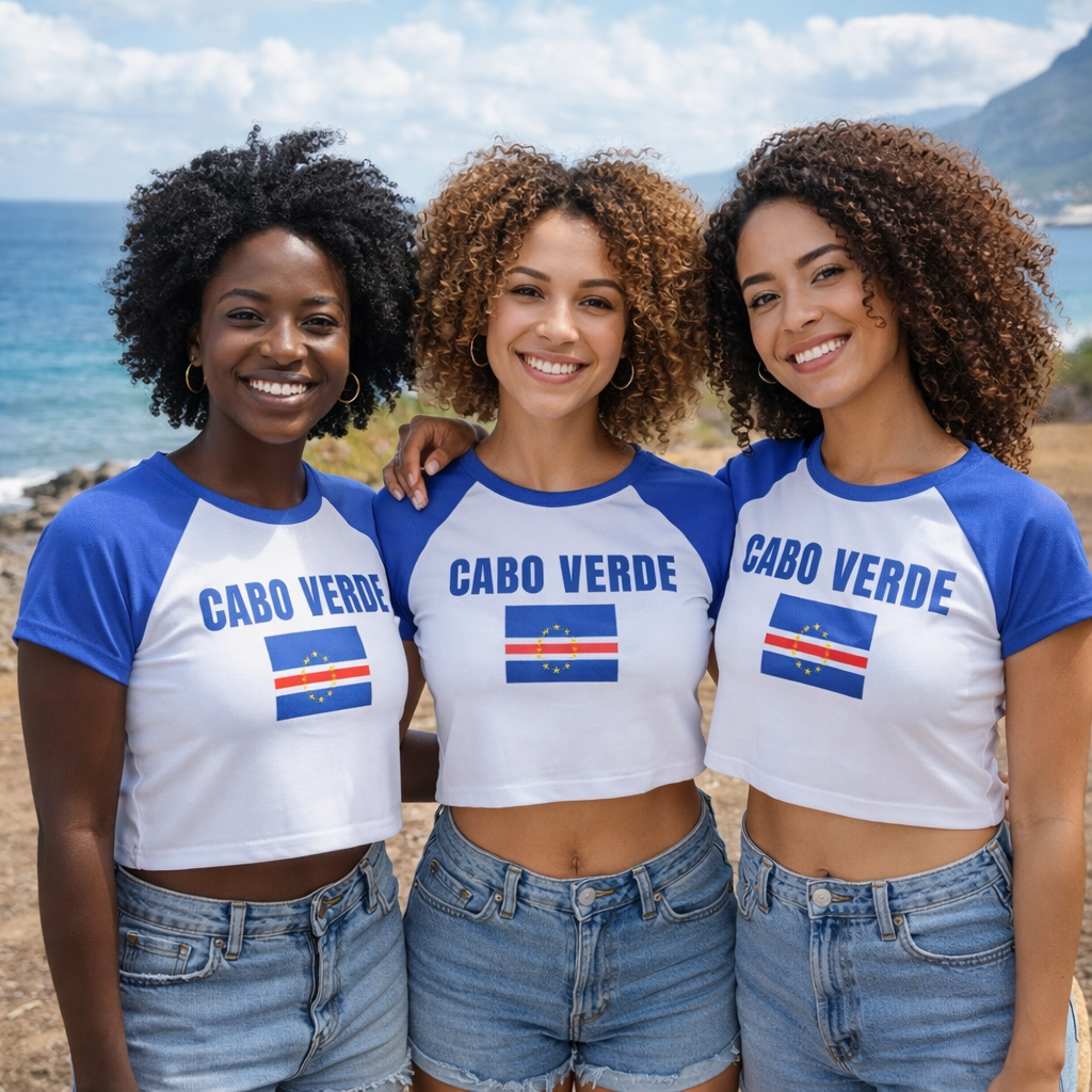 Crop Top Cabo Verde - Edition Blue Sport (Femme)